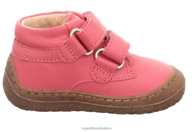 SATURNUS - Sneakers low with Velcro Fastener Babies Red/Pink NLL0292 Superfit Low Sneakers