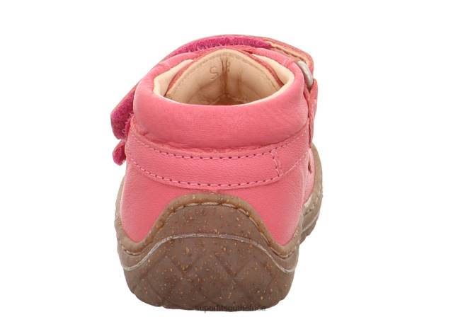 SATURNUS - Sneakers low with Velcro Fastener Babies Red/Pink NLL0292 Superfit Low Sneakers