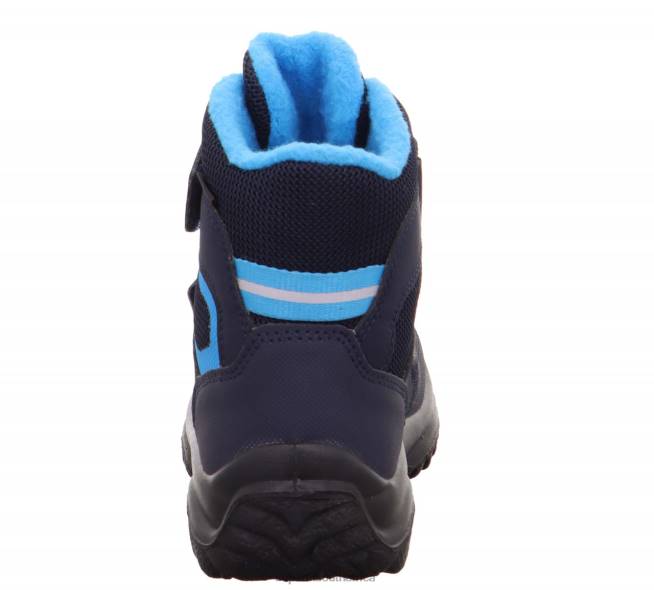 SNOWCAT - Boot with Velcro Fastener Babies Blue NLL0488 Superfit Boots