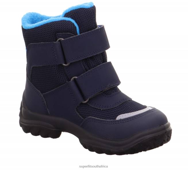 SNOWCAT - Boot with Velcro Fastener Babies Blue NLL0488 Superfit Boots