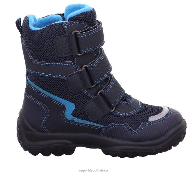 SNOWCAT - Boot with Velcro Fastener Babies Blue NLL0499 Superfit Boots