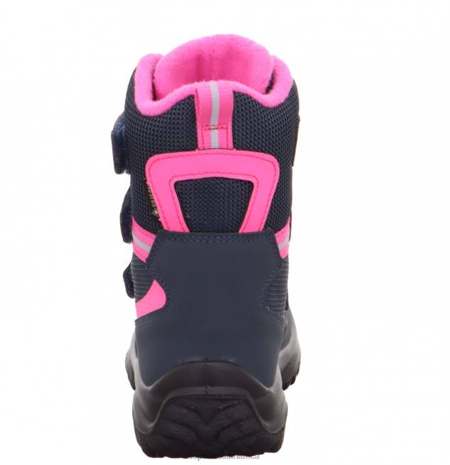 SNOWCAT - Boot with Velcro Fastener Babies Blue/Pink NLL0500 Superfit Boots