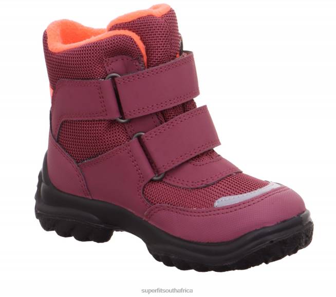 SNOWCAT - Boot with Velcro Fastener Babies Pink/Orange NLL0442 Superfit Boots