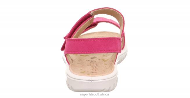 SPARKLE - Sandal with Velcro Fastener Toddlers Pink NLL0654 Superfit Sandals