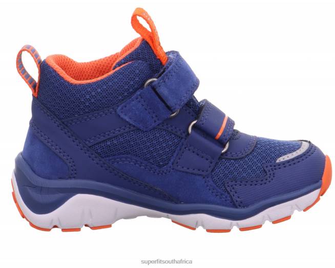 SPORT5 - Sneakers high with Velcro Fastener Toddlers Blue/Red NLL0847 Superfit High Sneakers