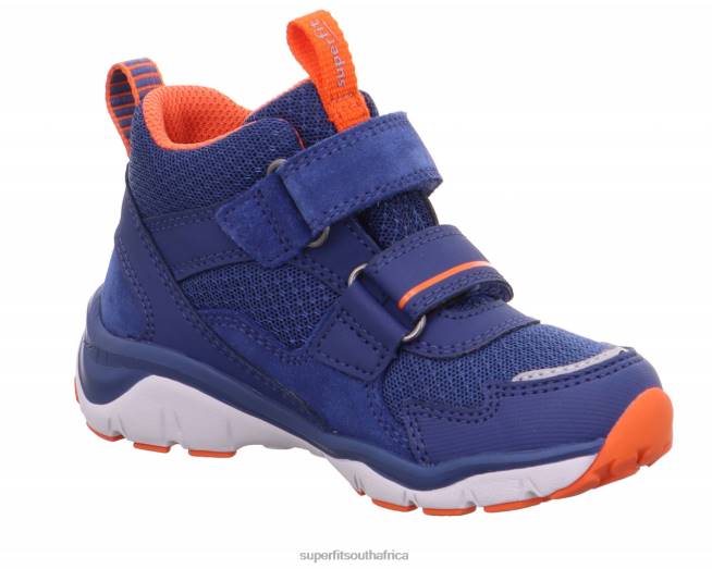 SPORT5 - Sneakers high with Velcro Fastener Toddlers Blue/Red NLL0847 Superfit High Sneakers