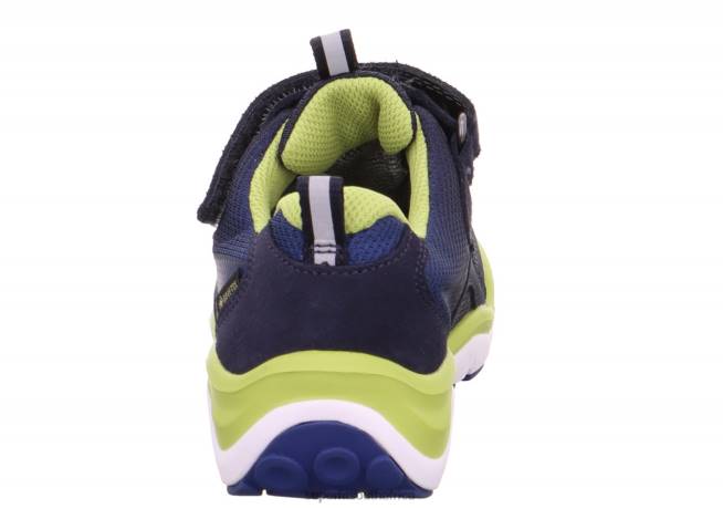 SPORT5 - Sneakers low with Velcro Fastener Babies Blue/Light Green NLL0400 Superfit Low Sneakers