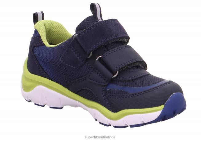 SPORT5 - Sneakers low with Velcro Fastener Babies Blue/Light Green NLL0400 Superfit Low Sneakers