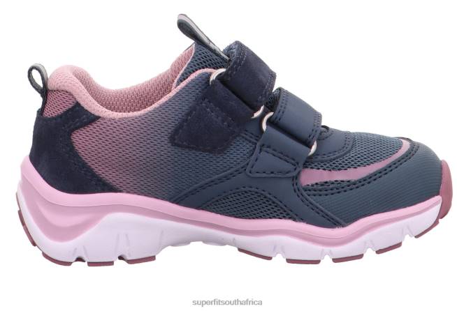 SPORT5 - Sneakers low with Velcro Fastener Babies Blue/Pink NLL0349 Superfit Low Sneakers