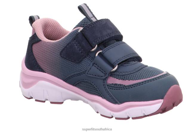 SPORT5 - Sneakers low with Velcro Fastener Babies Blue/Pink NLL0349 Superfit Low Sneakers