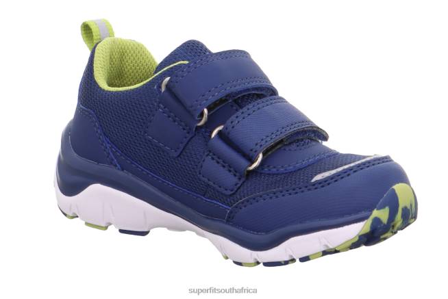 SPORT5 - Sneakers low with Velcro Fastener Toddlers Blue/Light Green NLL0807 Superfit Low Sneakers