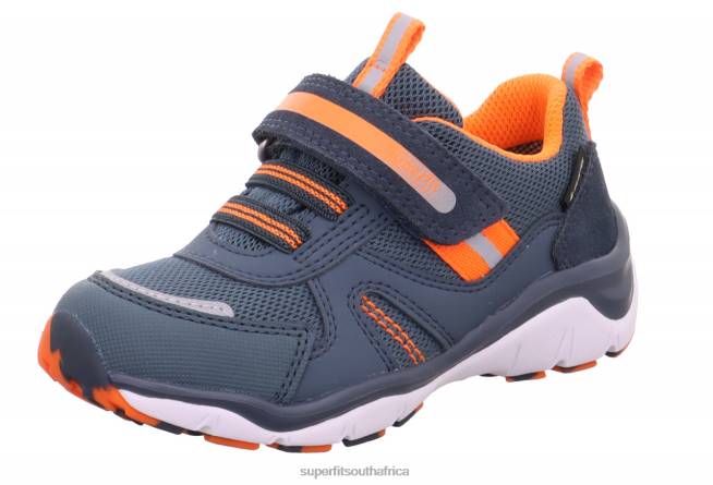 SPORT5 - Sneakers low with Velcro Fastener Toddlers Blue/Orange NLL0771 Superfit Low Sneakers