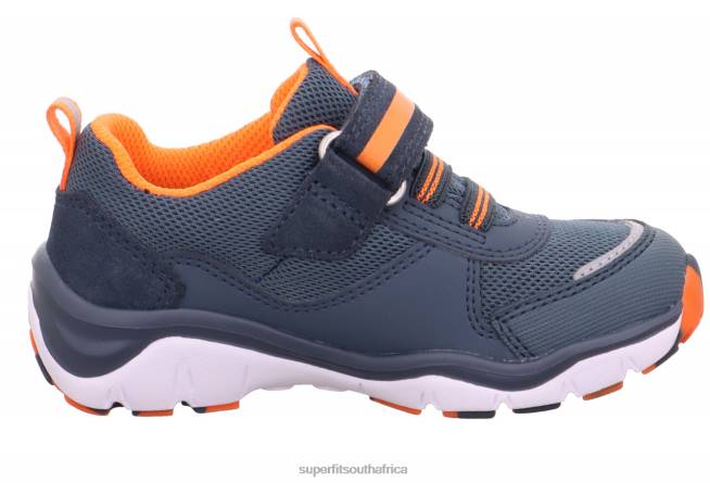 SPORT5 - Sneakers low with Velcro Fastener Toddlers Blue/Orange NLL0771 Superfit Low Sneakers