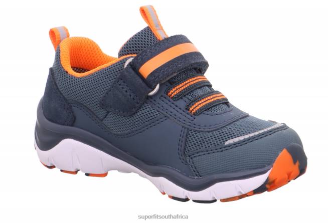 SPORT5 - Sneakers low with Velcro Fastener Toddlers Blue/Orange NLL0771 Superfit Low Sneakers