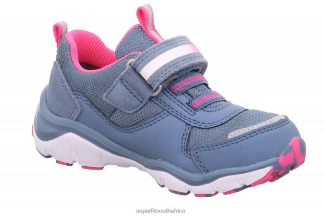 SPORT5 - Sneakers low with Velcro Fastener Toddlers Blue/Pink NLL0804 Superfit Low Sneakers