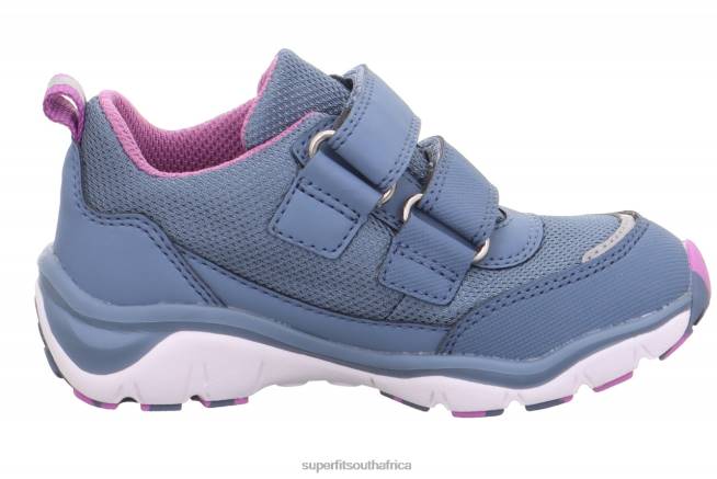 SPORT5 - Sneakers low with Velcro Fastener Toddlers Blue/Pink NLL0830 Superfit Low Sneakers