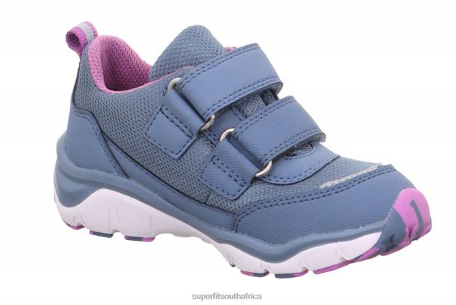 SPORT5 - Sneakers low with Velcro Fastener Toddlers Blue/Pink NLL0830 Superfit Low Sneakers