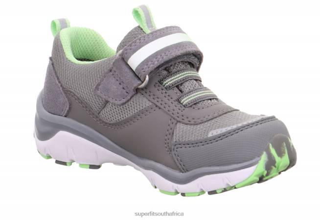 SPORT5 - Sneakers low with Velcro Fastener Toddlers Light Grey/Light Green NLL0826 Superfit Low Sneakers