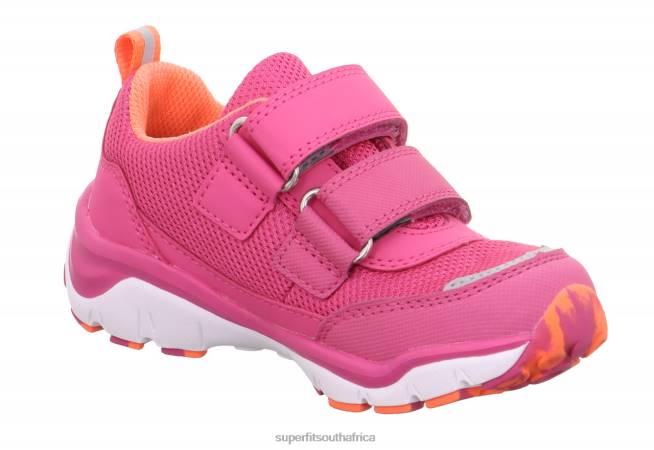 SPORT5 - Sneakers low with Velcro Fastener Toddlers Pink/Orange NLL0828 Superfit Low Sneakers