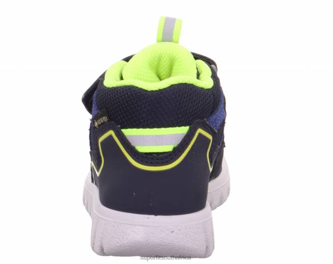 SPORT7 MINI - Sneakers high with Velcro Fastener Babies Blue/Yellow NLL0323 Superfit High Sneakers