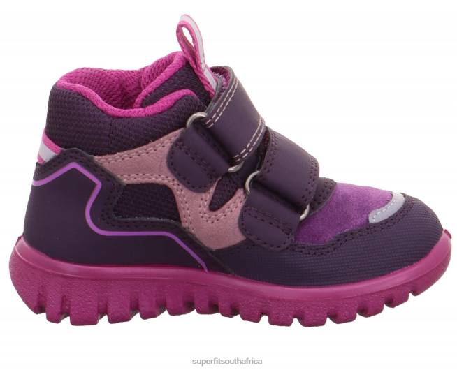 SPORT7 MINI - Sneakers high with Velcro Fastener Babies Purple/Pink NLL0368 Superfit High Sneakers