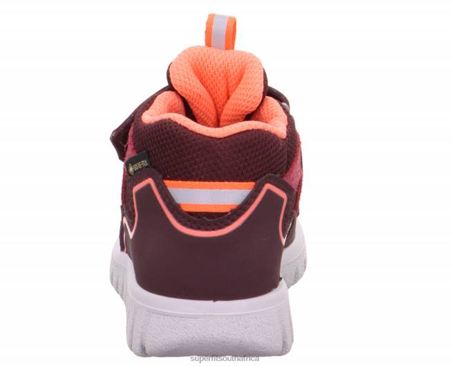 SPORT7 MINI - Sneakers high with Velcro Fastener Babies Red/Orange NLL0273 Superfit High Sneakers