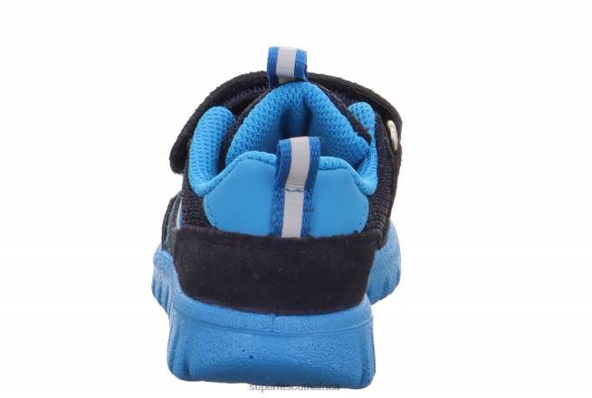 SPORT7 MINI - Sneakers low with Velcro Fastener Babies Blue/Turquoise NLL0320 Superfit Low Sneakers