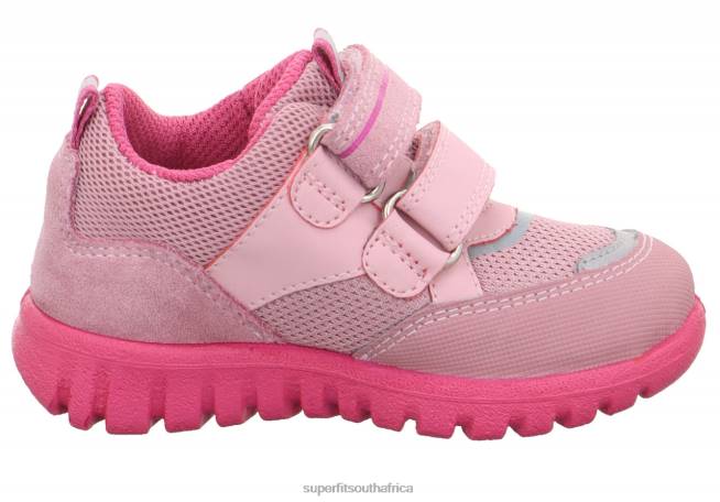 SPORT7 MINI - Sneakers low with Velcro Fastener Babies Pink NLL0324 Superfit Low Sneakers