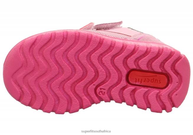 SPORT7 MINI - Sneakers low with Velcro Fastener Babies Pink NLL0324 Superfit Low Sneakers