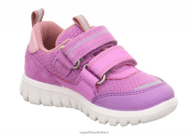 SPORT7 MINI - Sneakers low with Velcro Fastener Babies Purple/Pink NLL0338 Superfit Low Sneakers