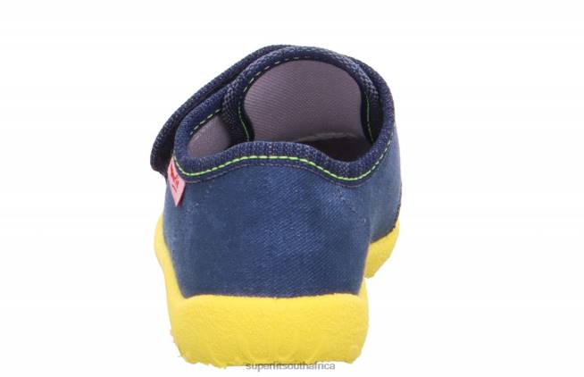 SPOTTY - Slipper with Velcro Fastener Babies Blue NLL0114 Superfit Slippers