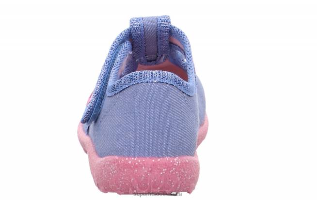 SPOTTY - Slipper with Velcro Fastener Babies Blue NLL0137 Superfit Slippers