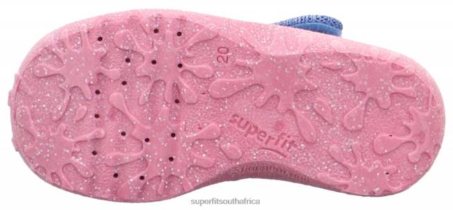 SPOTTY - Slipper with Velcro Fastener Babies Blue NLL0137 Superfit Slippers