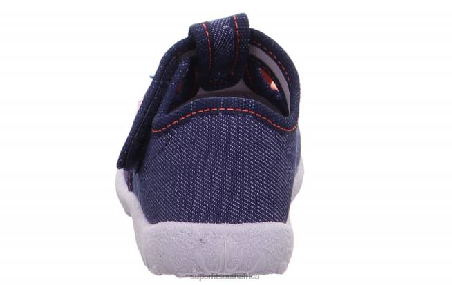 SPOTTY - Slipper with Velcro Fastener Babies Blue NLL0142 Superfit Slippers