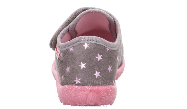 SPOTTY - Slipper with Velcro Fastener Babies Grey NLL0109 Superfit Slippers