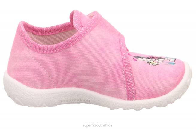 SPOTTY - Slipper with Velcro Fastener Babies Pink NLL021 Superfit Slippers