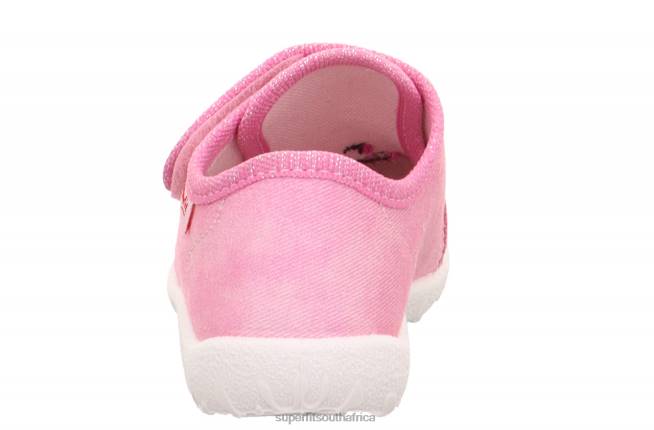 SPOTTY - Slipper with Velcro Fastener Babies Pink NLL021 Superfit Slippers