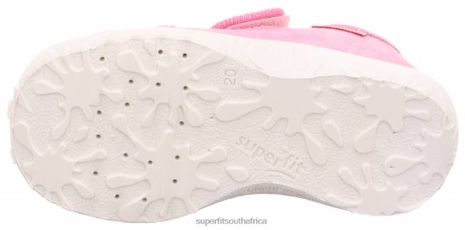 SPOTTY - Slipper with Velcro Fastener Babies Pink NLL021 Superfit Slippers