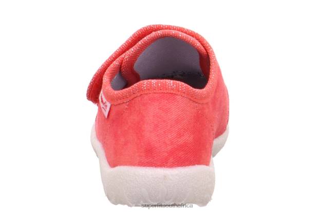 SPOTTY - Slipper with Velcro Fastener Babies Red NLL0143 Superfit Slippers