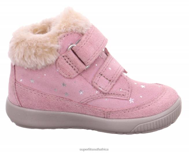 STARLIGHT - Boot with Velcro Fastener Babies Pink NLL0510 Superfit Boots