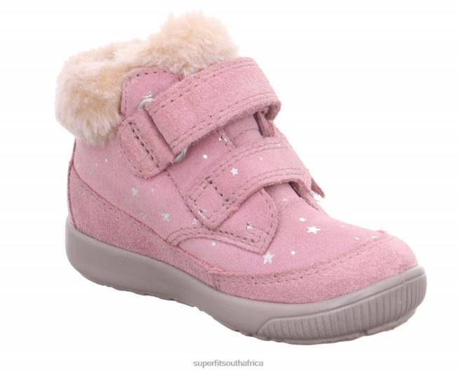 STARLIGHT - Boot with Velcro Fastener Babies Pink NLL0510 Superfit Boots