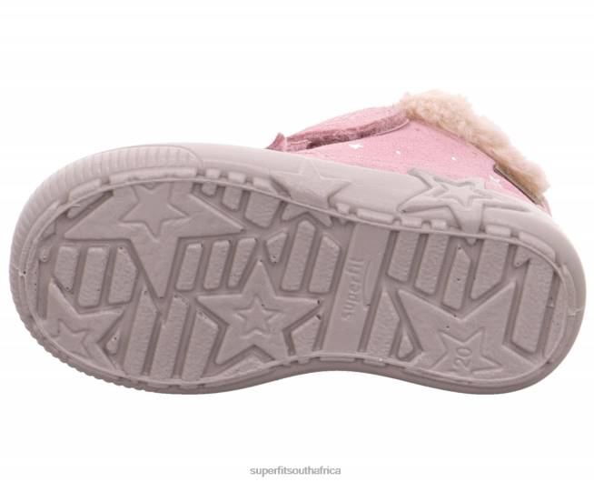 STARLIGHT - Boot with Velcro Fastener Babies Pink NLL0510 Superfit Boots