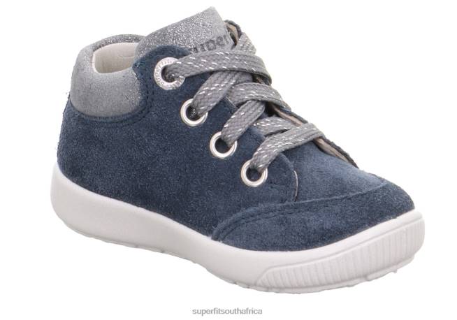 STARLIGHT - Sneakers low with Lacing Babies Blue/Light grey NLL0288 Superfit Low Sneakers