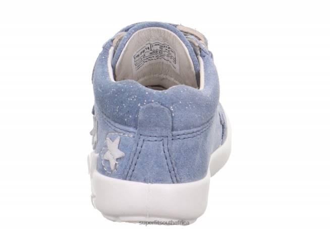 STARLIGHT - Sneakers low with Velcro Fastener Babies Blue NLL0285 Superfit Low Sneakers