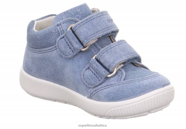 STARLIGHT - Sneakers low with Velcro Fastener Babies Blue NLL0285 Superfit Low Sneakers