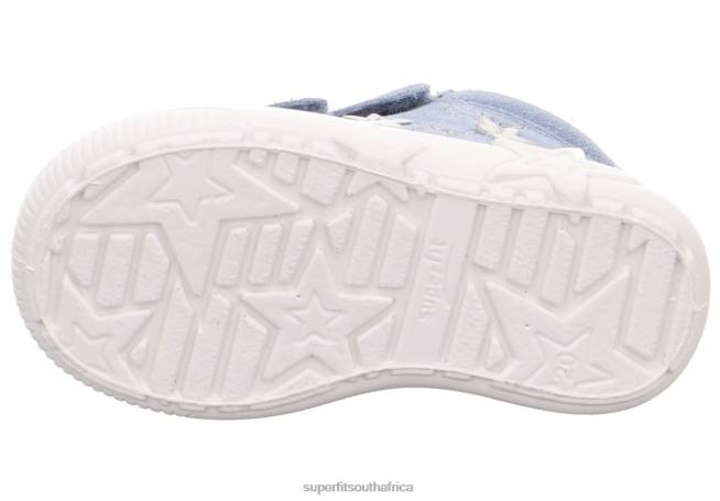 STARLIGHT - Sneakers low with Velcro Fastener Babies Blue NLL0285 Superfit Low Sneakers