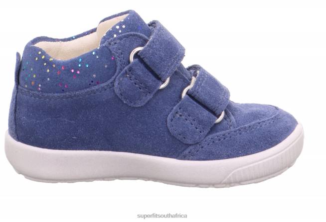 STARLIGHT - Sneakers low with Velcro Fastener Babies Blue NLL0308 Superfit Low Sneakers