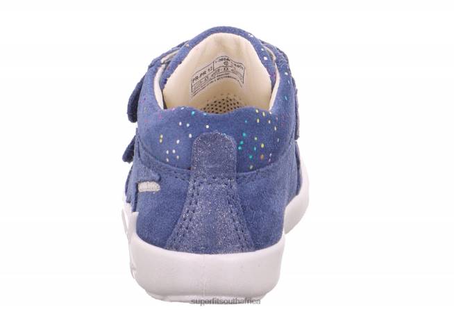 STARLIGHT - Sneakers low with Velcro Fastener Babies Blue NLL0308 Superfit Low Sneakers