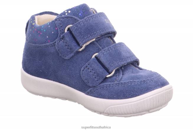 STARLIGHT - Sneakers low with Velcro Fastener Babies Blue NLL0308 Superfit Low Sneakers