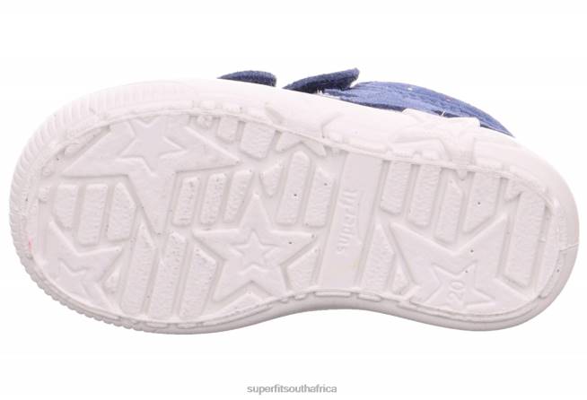 STARLIGHT - Sneakers low with Velcro Fastener Babies Blue NLL0308 Superfit Low Sneakers